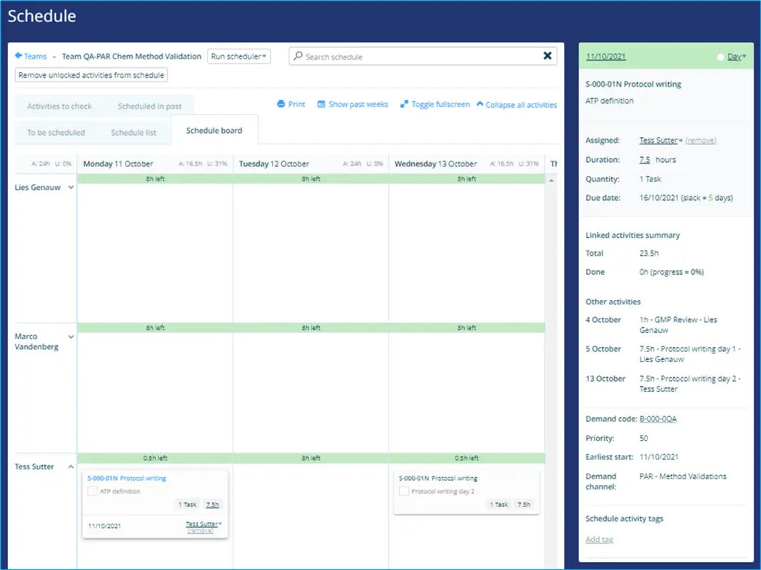 Analytical method validation with Binocs