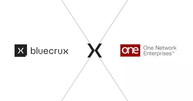 Bluecrux one network logos